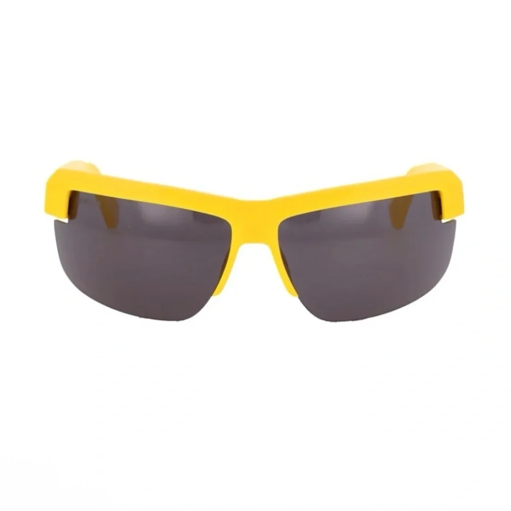 Off-White Toledo Sunglasses Yellow/Dark Grey O/S 75-14-125 NWT Full Inclusion